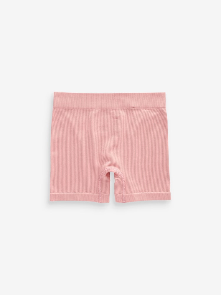 Pink Seam Free Cycling Shorts 1 Pack (7-16yrs) - Image 2 of 3 Pink Seam Free Cycling Shorts 1 Pack (7-16yrs) - Image 2 of 3