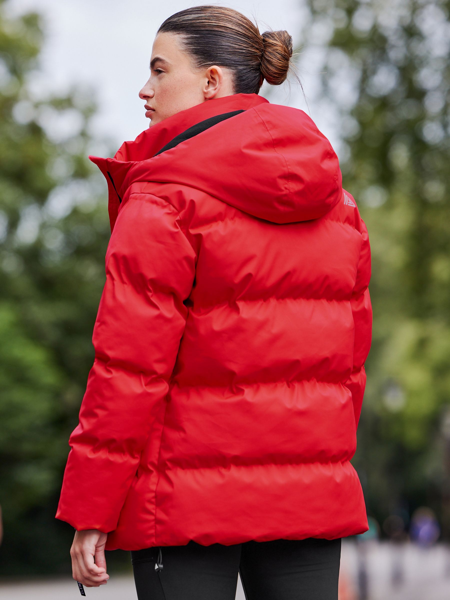 Next red padded coat shop