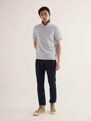 Gris - Polo Rayure Seasalt Cornwall Balefire - Image 1 sur 5