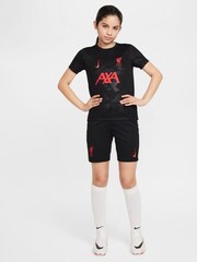Nike Black Liverpool FC Academy Pre-Match T-Shirt - Image 5 of 5