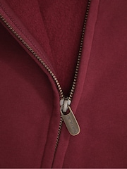 Animal Red Icon Logo Zip Through Hoodie - Image 4 of 5