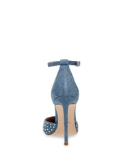 Demin - Steve Madden Razdejani čevlji s peto - Slika 5 iz 7
