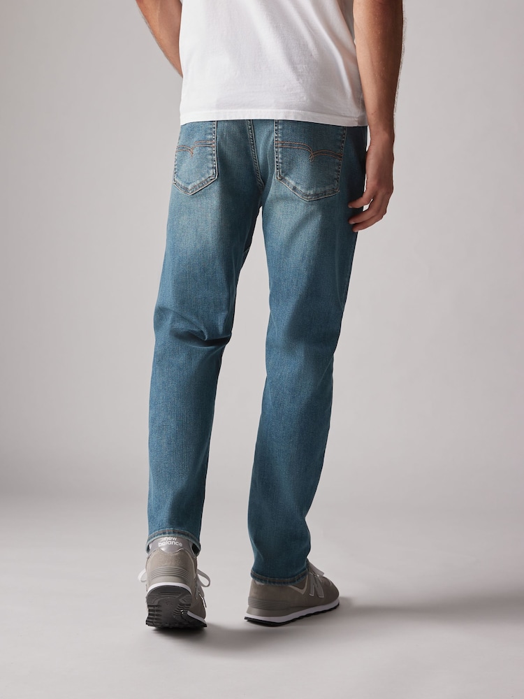 Bleu Mid Vintage - Slim Fit (Slim Fit) - Jean Motionflex - Image 3 of 8