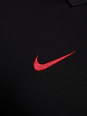 Nike Black Liverpool FC Polo Shirt - Image 5 of 8