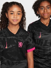 Nike Third Jr. Chelsea FC 24/25 Third Stadium Football Shirt - Image 4 of 12
