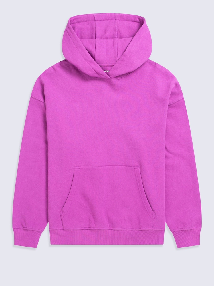 Animal Purple Icon Drop Shoulder Hoodie - Image 1 of 4