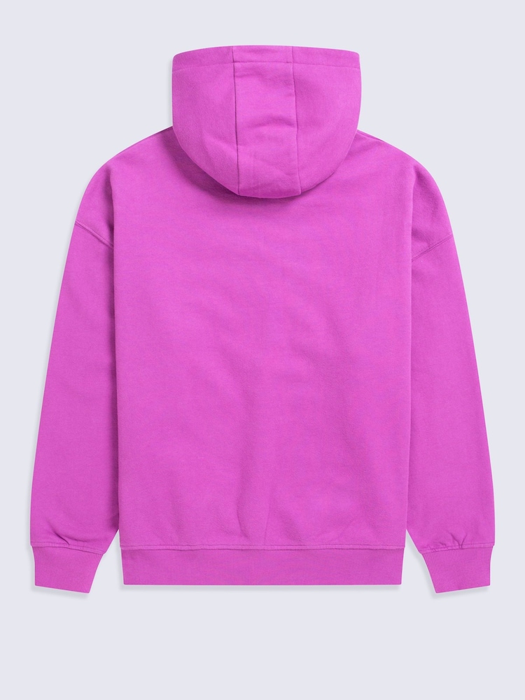 Animal Purple Icon Drop Shoulder Hoodie - Image 2 of 4