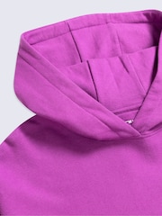 Animal Purple Icon Drop Shoulder Hoodie - Image 3 of 4