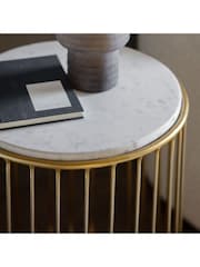 Gallery Home Gold Reno Side Table - Image 2 of 3