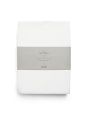 Mamas & Papas 2 Pack White Fitted Pram 100% Cotton Moses Sheets - Image 3 of 3
