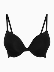 Black 2 Pack Light Pad Full Cup Smoothing Ultimate Comfort T-Shirt Bra A-E - Image 6 of 6
