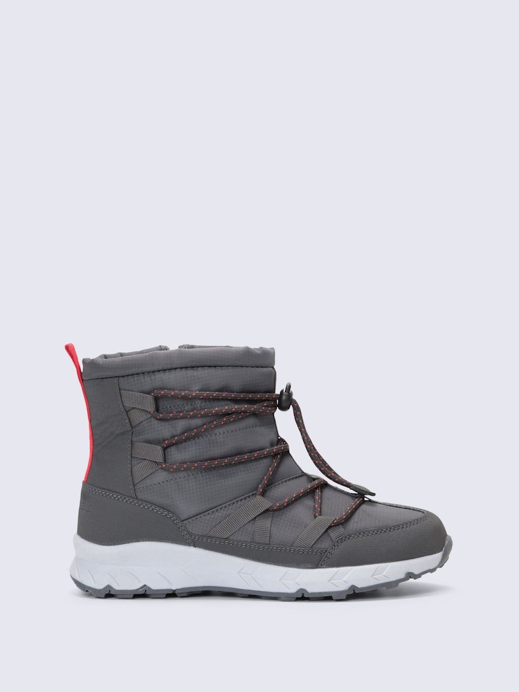 Animal Grey Filey Kids Snow Boots - Image 1 of 6 Animal Grey Filey Kids Snow Boots - Image 1 of 6