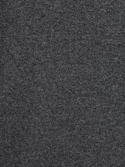 Charcoal Grey Regular Knitted Long Sleeve Polo Shirt - Image 6 of 6