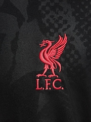 Nike Black Liverpool FC Academy Pre-Match T-Shirt - Image 4 of 6