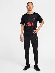 Nike Black Liverpool FC Academy Pre-Match T-Shirt - Image 6 of 6