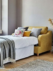 Willow & Hall Marigold Yellow Atworth Sofa Bed - Image 4 of 5