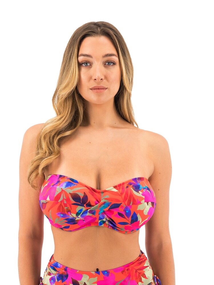Fantasie Playa Del Carmen Underwire Twist Bandeau Bikini Top - Image 1 of 5