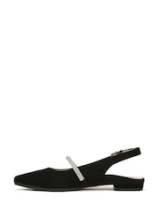 Vionic Presidio Suede Slingbacks Black Shoes - Image 3 of 7