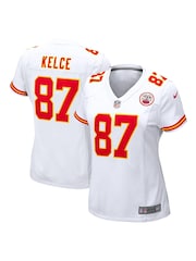 Nike White NFL Kansas City Chiefs Road Game Jersey - Travis Kelce Womens - Image 1 of 3
