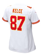 Nike White NFL Kansas City Chiefs Road Game Jersey - Travis Kelce Womens - Image 3 of 3