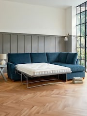 Willow & Hall Royal Blue Alderton Sofa Bed - Image 5 of 5