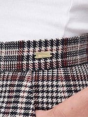 Barbour® Grey Adela Check Wool Blend Trousers - Image 3 of 4
