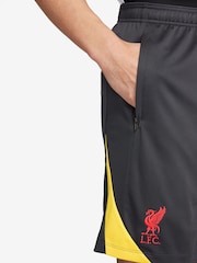 Nike Black Liverpool FC Strike Shorts - Image 4 of 4