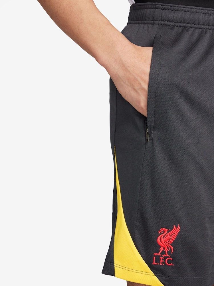 Nike Black Liverpool FC Strike Shorts - Image 4 of 4