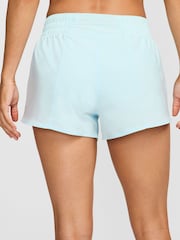 Nike Light Blue One Dri-FIT Swoosh Mid-Rise Brief-Lined Graphic Shorts - Image 3 of 6