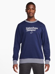 Nike Blue Tottenham Hotspur FC Club Crew Sweatshirt - Image 1 of 3