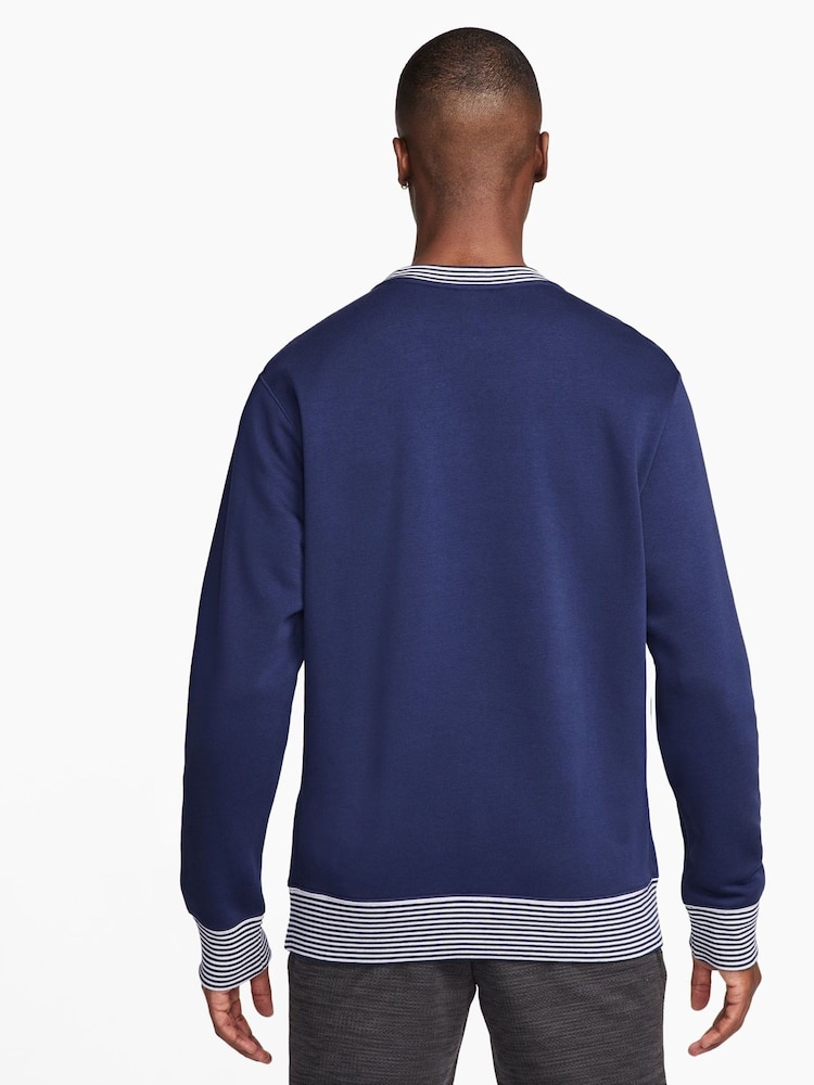 Nike Blue Tottenham Hotspur FC Club Crew Sweatshirt - Image 2 of 3