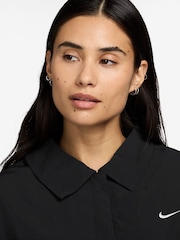Nike Black Sportswear Essential UV Protection Woven Coach Jacket - Image 3 of 3