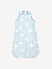 Blue Clouds Baby 2.5 Tog 100% Cotton Sleep Bag - Image 1 of 1
