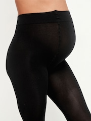 Black 200 Denier Maternity Tights - Image 3 of 4