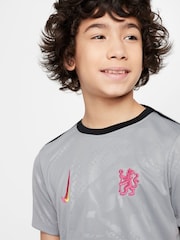 Nike Grey Chelsea FC Academy Pro T-Shirt - Image 4 of 5