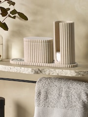 Natural Ribbed Storage Set - Image 2 of 4