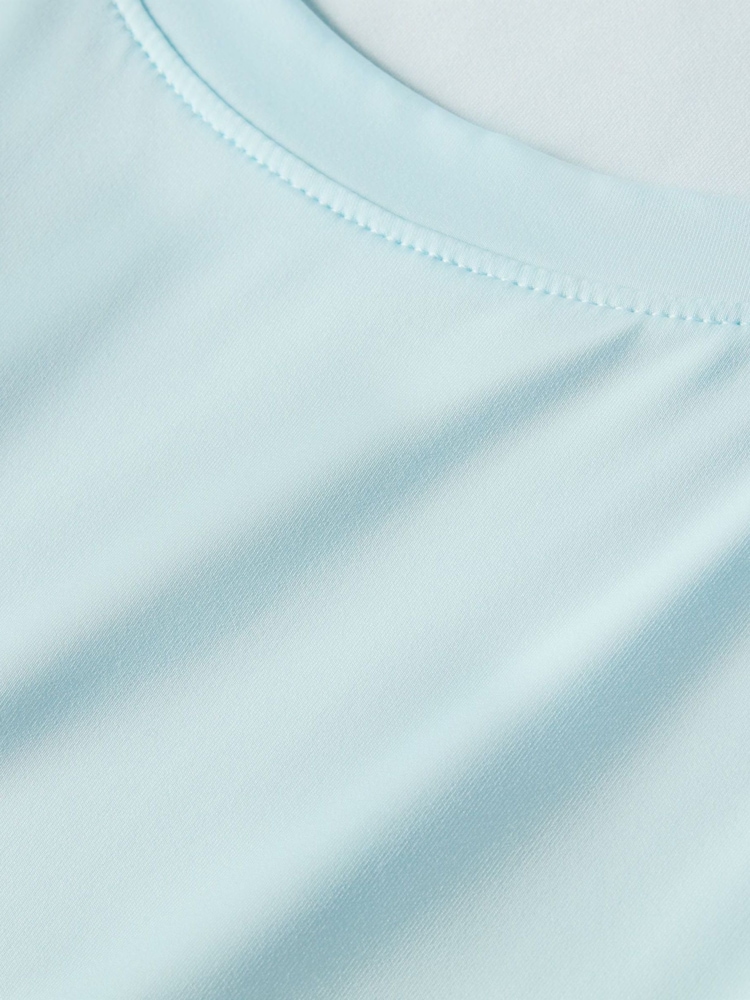 Nike Light Blue One Swoosh Dri-FIT Graphic Running Tank Top - Image 5 of 5