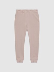 Reiss Taupe Ali Junior Garment Dye Jersey Joggers - Image 2 of 6