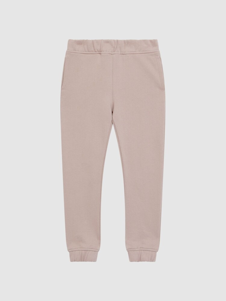 Reiss Taupe Ali Junior Garment Dye Jersey Joggers - Image 2 of 6