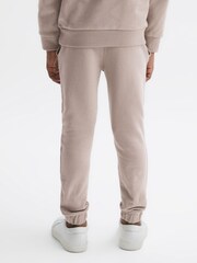 Reiss Taupe Ali Junior Garment Dye Jersey Joggers - Image 5 of 6