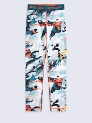 Animal Blue Piste Printed Techtherm Base Layer - Image 1 of 3