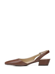 Naturalizer Banks Leather Slingback Shoes - Image 2 of 7
