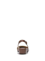 Naturalizer Banks Leather Slingback Shoes - Image 5 of 7