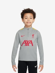 Nike Grey Liverpool FC Academy Pro Drill Top - Image 1 of 3