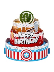 Hallmark Red Birthday Card Marvel Avengers 3D Pop-Up Design - Image 2 of 4