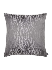Prestigious Textiles Graphite Grey 50 x 50cm Hamlet Feather Filled Cushion - Image 1 of 3