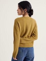 Seasalt Cornwall Yellow Coweth Cardigan - Image 3 of 5