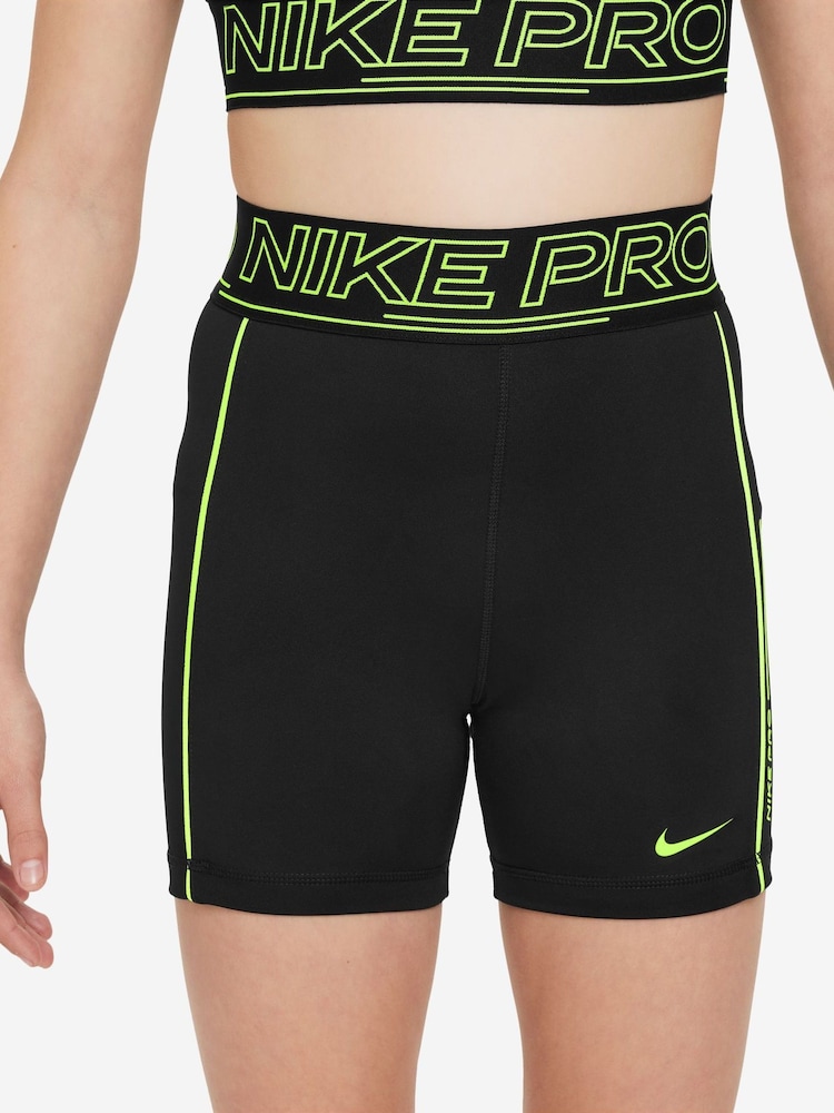 Nike Black Pro 3 Inch Dri-FIT Shorts - Image 1 of 4