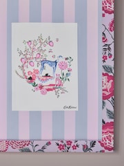 Cath Kidston Blue/Pink Floral Wall Art - Image 4 of 9