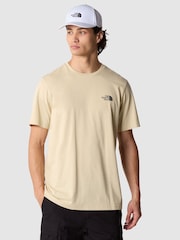 Castanho - Camiseta masculina Simple Dome The North Face - Imagem 1 de 5